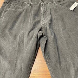 Old Navy Men's Charcoal Corduroy Pants